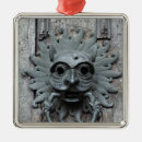 Buscar cabeza del león adornos Puerta