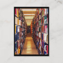 Buscar estante para libros tarjetas de visita Universidad