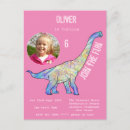 Buscar pequeño dinosaurio invitaciones Fiesta de dino