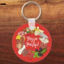 Buscar amante de la pizza llaveros Pizzería