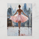 Buscar movimiento artístico postales Bailarina