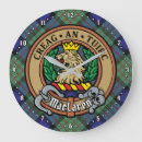Buscar león relojes de pared Escudo de armas