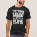 Buscar día de la pierna camisetas Deportes