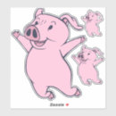 Buscar cerdos rosados pegatinas Para todos