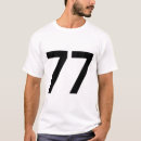 Buscar número 77 camisetas Negro