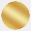 Buscar diseño gráfico moderno pegatinas Plantilla dorada en blanco