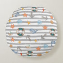 Buscar rayas náuticas cojines Para niños