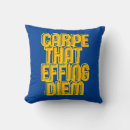 Buscar latina cojines Carpe diem
