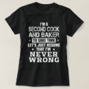 Buscar baker camisetas Trabajo