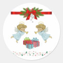 Buscar de navidad redondas pegatinas Navidades