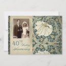 Buscar celebración 40 años boda invitaciones Foto