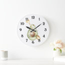 Buscar comida relojes de pared Corazón