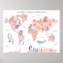 Buscar mapamundi posters Guardería
