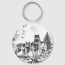 Buscar lobos llaveros Al aire libre