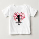 Buscar corazón rojo bebe camisetas Negro