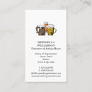Buscar cervecerías tarjetas de visita General y unisex