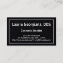 Buscar cosmética tarjetas de visita Dentista