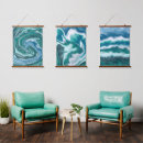 Buscar agua mandala arte Azul