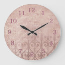 Buscar orquídeas púrpuras relojes de pared General y unisex