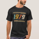 Buscar 1979 camisetas Cumpleaños