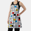 Buscar piet mondrian delantales Geométrico