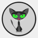 Buscar black cat pegatinas Adorable