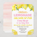 Buscar limonada invitaciones Acuarela