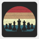 Buscar piezas de ajedrez pegatinas Caballero