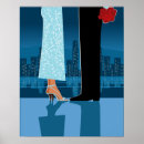 Buscar partes del cuerpo posters Azul