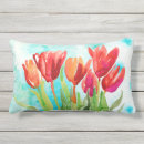 Buscar tulipanes rojos cojines Flores
