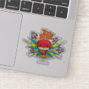 Buscar flash pegatinas Superhéroe