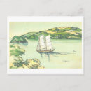 Buscar barco de vela postales Vintage