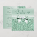 Buscar lentejuela invitaciones Adolescente