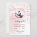 Buscar panda linda invitaciones Invitados