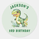 Buscar cumpleaños jurásico pegatinas T rex