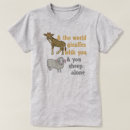 Buscar jirafa camisetas Divertido