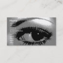 Buscar oculista tarjetas de visita Ojo