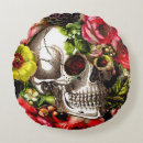 Buscar arte del tatuaje cojines Cráneo