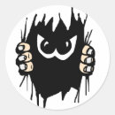 Buscar humor oscuro pegatinas Negro