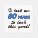 Buscar años 80 servilletas General y unisex