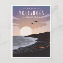 Buscar volcán postales Acuarela