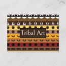 Buscar tribal tarjetas de visita Para ella