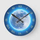 Buscar luna llena relojes de pared Espacio