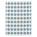Buscar boho manteles Azul y blanco