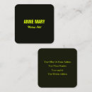 Buscar negro y verde tarjetas de visita General y unisex