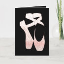 Buscar zapatos de ballet tarjetas Bailarina