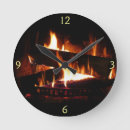 Buscar chimenea relojes de pared Llamas