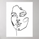 Buscar dibujo lineal posters Mujer
