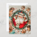 Buscar niños victorianos postales Navidad vintage