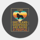 Buscar perro pastor de shetland pegatinas Cachorro